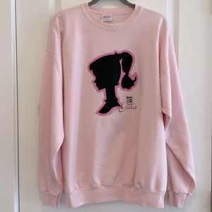 Barbie Silhouette 50th Anniversary Gala Sweatshirt (XL)